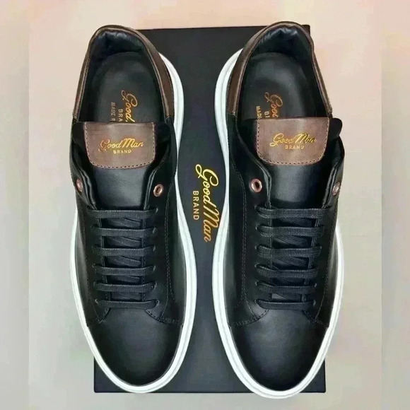 Good Man Brand Classic Legend London Sneakers Black / Dark Vachetta - Picture 7 of 12